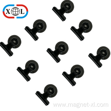 22 Pack, Black Heavy Duty Fridge Magnets Clips